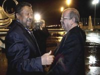 Le président de la Commission de l'Union africaine, Jean Ping, à Alger