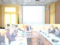 M.Réda Hamiani, à l'occasion de l'assemblée générale du FCE: 