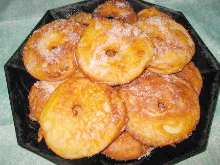 Beignets aux pommes