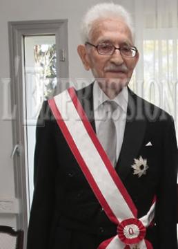 Le Japon décore Abdelmalek Benhabylès                                    DISTINGUE «GRAND CORDON DE L'ORDRE DU SOLEIL LEVANT»