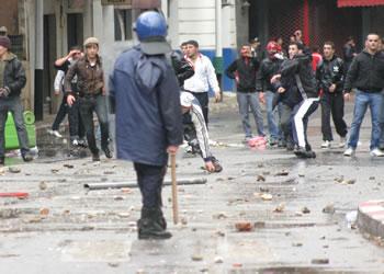 La protesta reprend de plus belle                                    VA-T-ELLE ATTEINDRE L'INTENSITE DE CELLE DE JANVIER DERNIER'