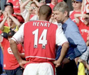 A l'étranger                                    Arsenal FC/ Une pige de deux mois pour Henry '