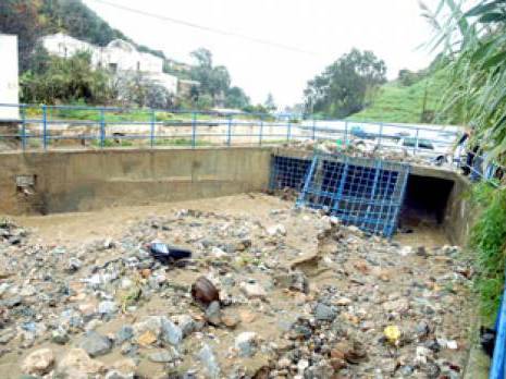 Le collecteur de Oued M'kacel fonctionnel en cas de crue                                    Le quartier de Bab El Oued protégé contre les inondations