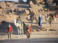 La Pépinière sportive de Draâ Ben-Khedda découvre l'Ahaggar                                    Première rencontre sportive à Tamanrasset