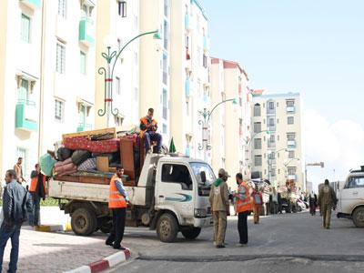Le relogement, un travail de titan