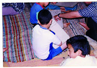 Forte affluence pendant les vacances                                    TISSEMSILT, Ecoles coraniques