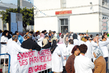 La tutelle aux abonnés absents                                    Débrayage des paramédicaux