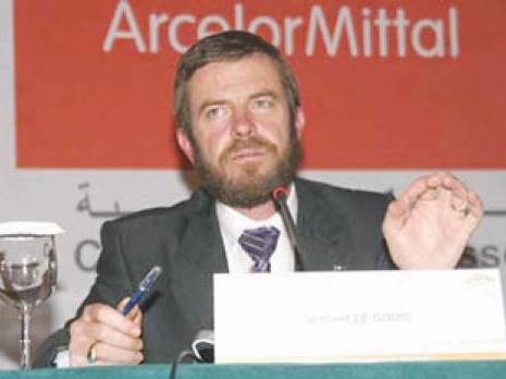 «L'entreprise n'est pas en situation de dépôt de bilan»                                    Vincent Legouic, Pdg d' Arcelormittal Annaba