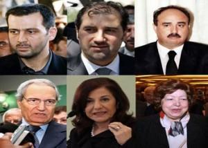 سبعة مقربين يقودون من بشار الأسد ونظامه إلى “الهاوية”