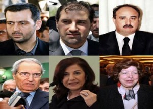 سبعة مقربين يقودون من بشار الأسد ونظامه إلى “الهاوية”