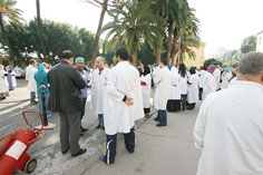 Vers le durcissement du mouvement de grève                                    Hospitalo-universitaires