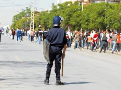 Laghouat sous surveillance policière                                    Les manifestants empêchés de marcher vers la wilaya
