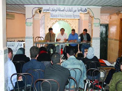 Le changement ne viendra que par l'unification des syndicats                                    Débat à Constantine sur les corps communs de l'administration