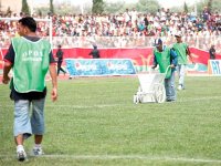 Renouvellement de la pelouse des terrains du 1er-Novembre (Tizi Ouzou), 20-Août et Bologhine