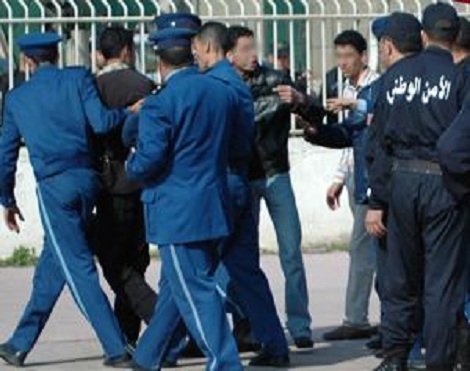 الشرطة توقف 10 مناصرين للنمرة بجيجل