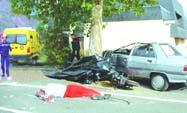 Les accidents de la route font des ravages                                    A travers l'ensemble du territoire national