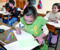 98% de taux de scolarisation                                    SAIDA, secteur de l'éducation