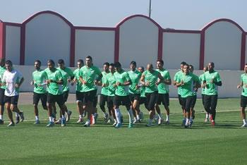 Le stage des Verts débute aujourd'hui                                    CAN 2013