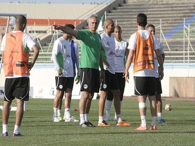 Les Verts se retrouveront aujourd'hui à Sidi Moussa                                    Le départ vers l'Afrique du Sud est prévu demain