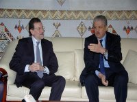 M. Sellal s'entretient en tête à tête avec le président du gouvernement espagnol