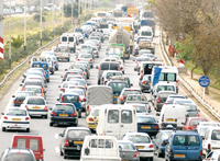 Embouteillages                                    Menace sur notre santé