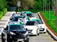 Départ de la caravane des 