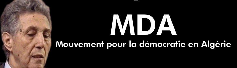 Tiaret - MDA : Mouvement pour la démocratie en Algérie
