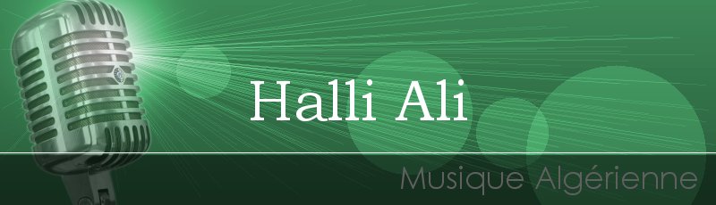 Algérie - Halli Ali