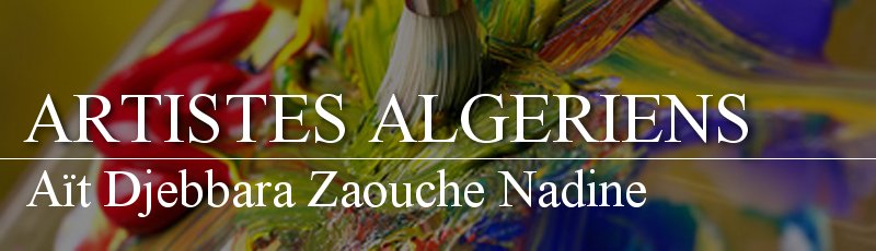 الجزائر - Aït Djebbara Zaouche Nadine