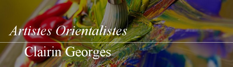 الجزائر العاصمة - Clairin Georges