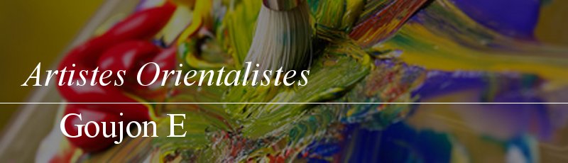 الجزائر العاصمة - Goujon E