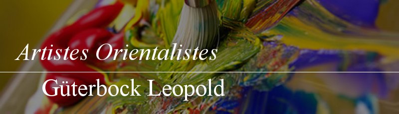 الجزائر العاصمة - Güterbock Leopold