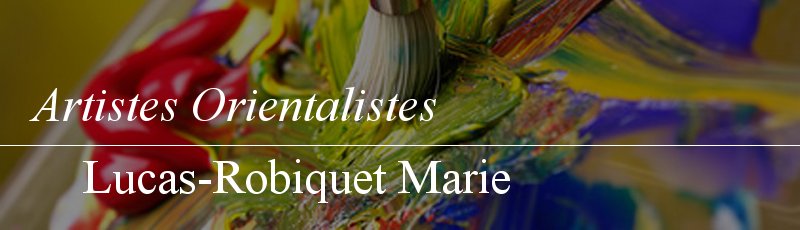 Alger - Lucas-Robiquet Marie