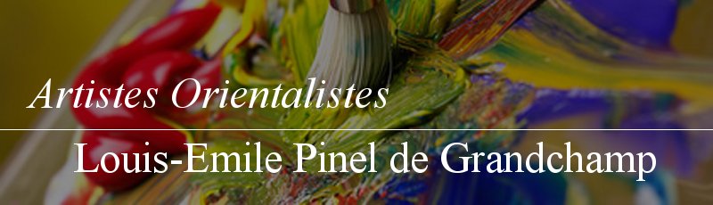 الجزائر العاصمة - Louis-Emile Pinel de Grandchamp