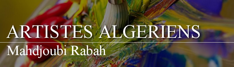 Alger - Mahdjoubi Rabah
