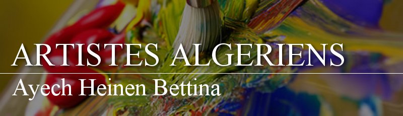 الجزائر - Ayech Heinen Bettina