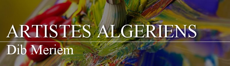 الجزائر العاصمة - Dib Meriem