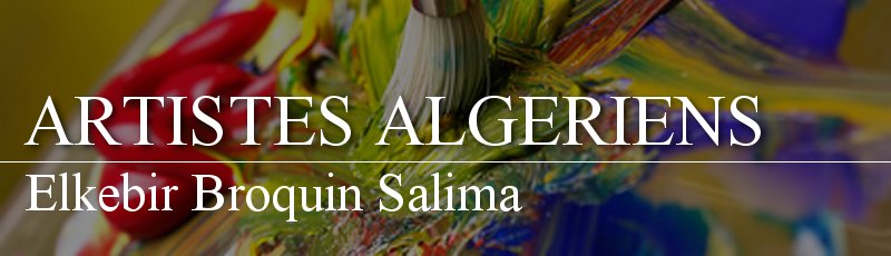 Alger - Elkebir Broquin Salima