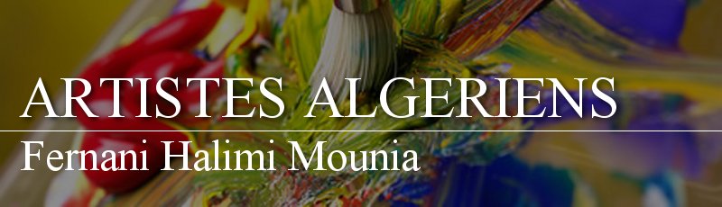Alger - Fernani Halimi Mounia