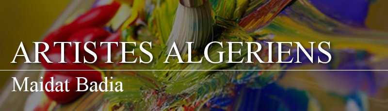 الجزائر العاصمة - Maidat Badia