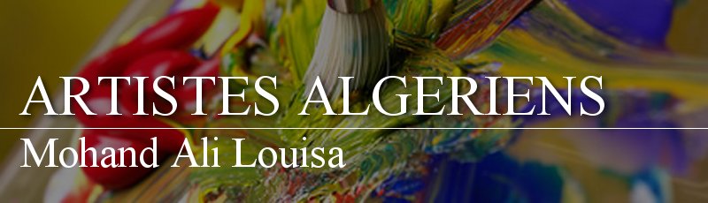 Alger - Mohand Ali Louisa