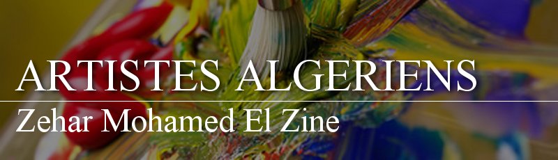 الجزائر - Zehar Mohamed El Zine