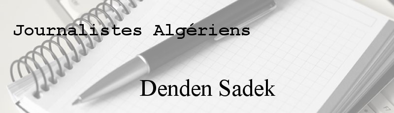Algérie - Denden Sadek
