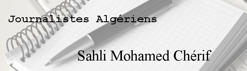 الجزائر - Sahli Mohamed Chérif