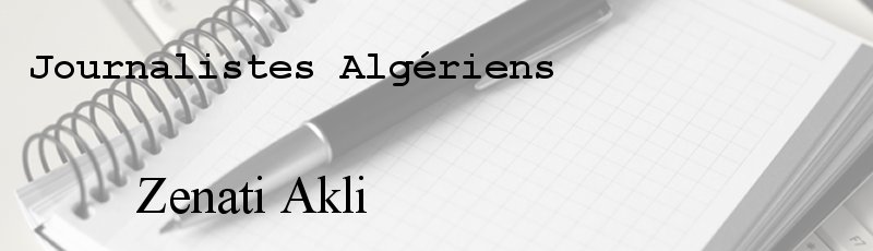 الجزائر - Zenati Akli