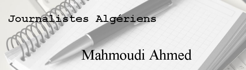 الجزائر العاصمة - Mahmoudi Ahmed