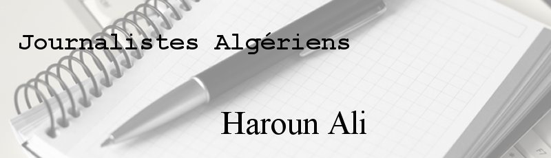 Alger - Haroun Ali