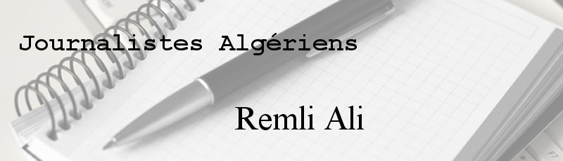 Algérie - Remli Ali