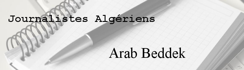 Algérie - Arab Beddek