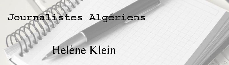 Algérie - Helène Klein